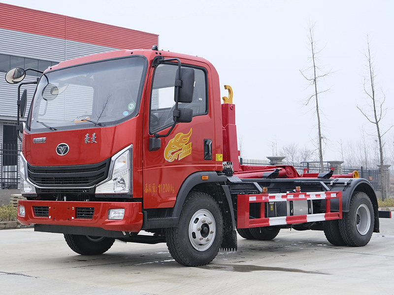 重汽豪曼勾臂垃圾車 重汽豪曼勾臂垃圾車